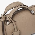 FENDI By The Way Selleria Mini Dove gray Selleria mini-bag with 156 hand-sewn topstitches - Image 2